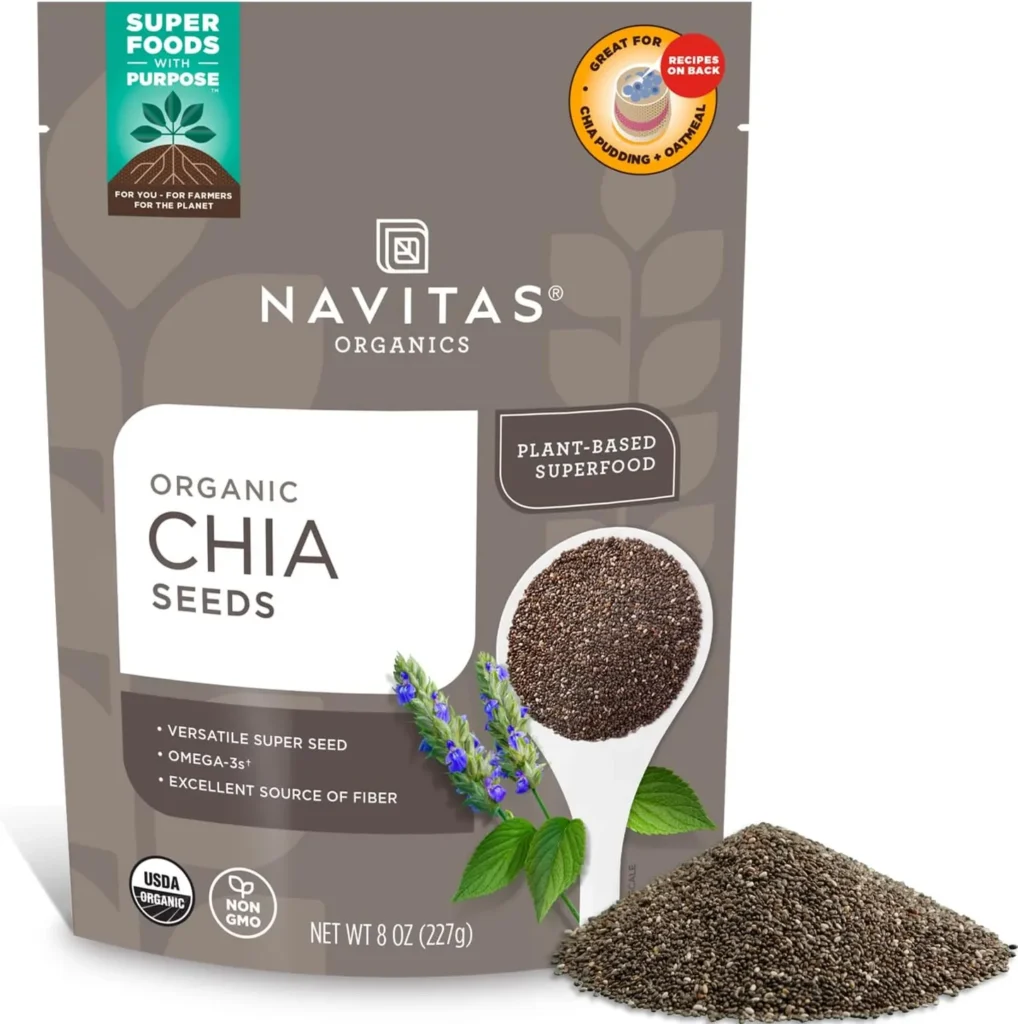 Navitas Organics Chia Seeds - Can Birds Eat Chia Seeds?