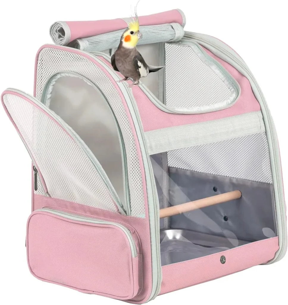 ORIZZP Bird Carrier Backpack